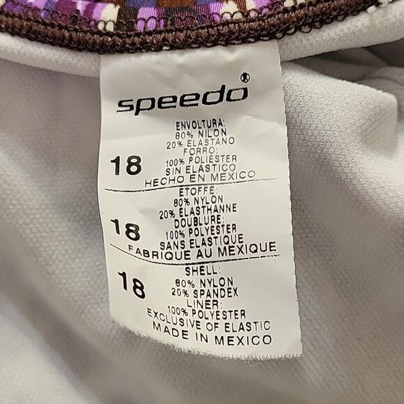 BRAND NEW SPEEDO WOMEN"S CRISSCROSS BACK STYLE ONE-PIECE HALTER RUCHED SWIMSUIT - Picture 11 of 13